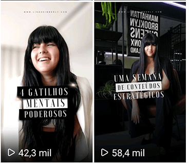 Mais visualizações no Reels do Instagram